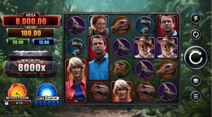 Jurassic Park: Gold slot game