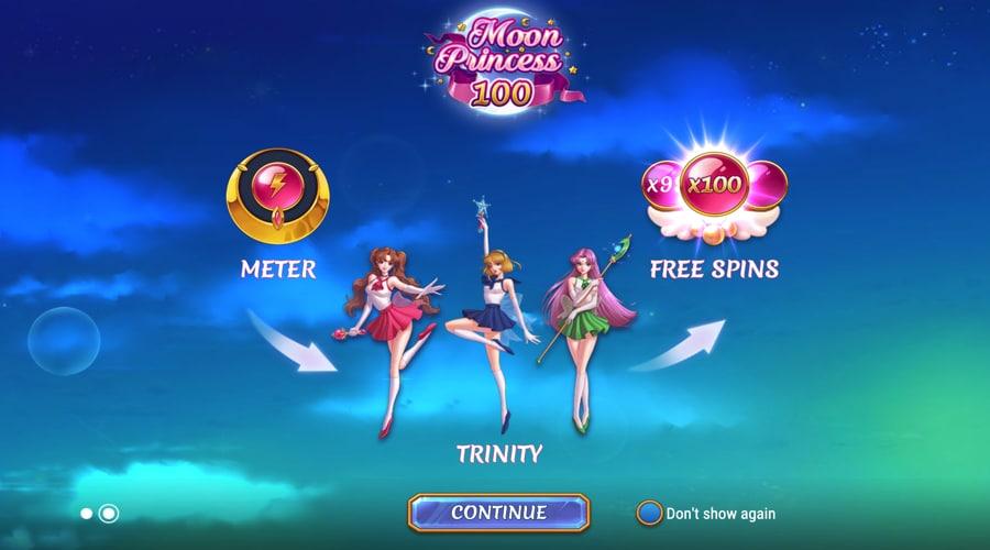Moon Princess 100 slot features