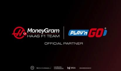 Play'n GO Joins MoneyGram Haas F1 Team