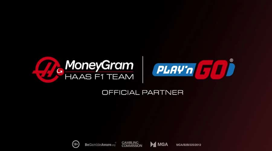 Play'n GO Joins MoneyGram Haas F1 Team