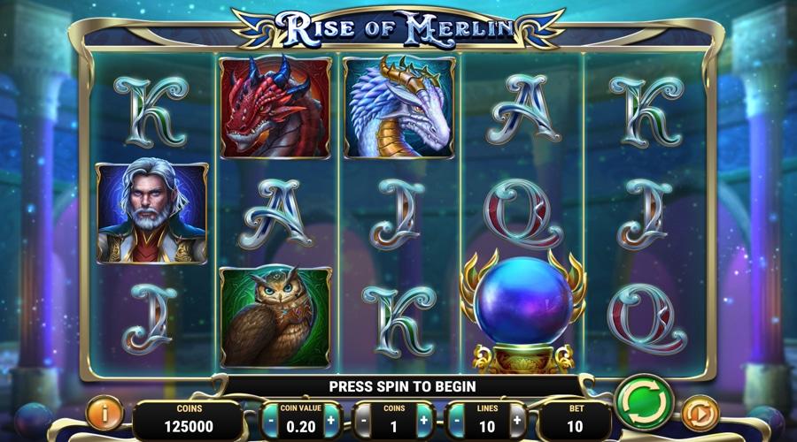 Rise of Merlin slot game