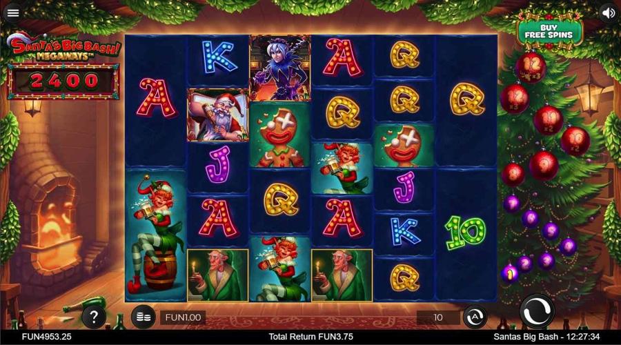 Santa's Big Bash Megaways by Yggdrasil Gaming