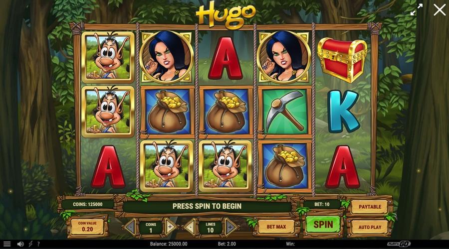 Hugo video slot