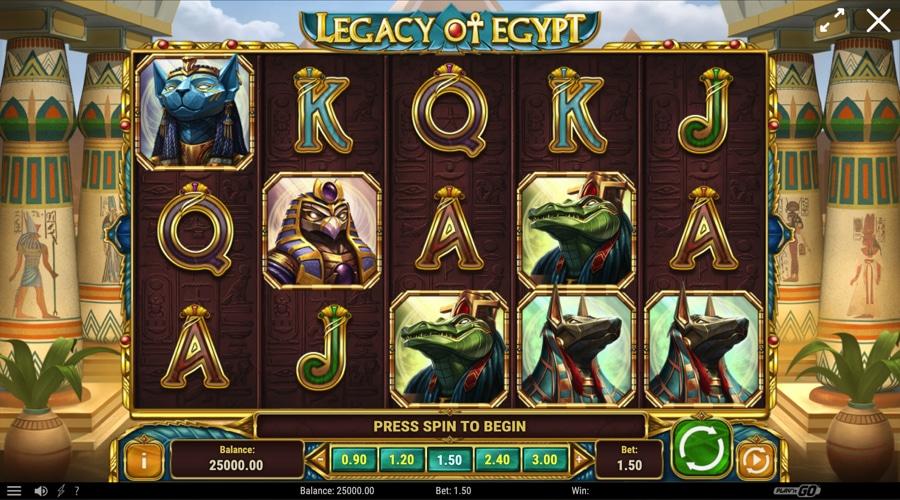 Legacy of Egypt video slot