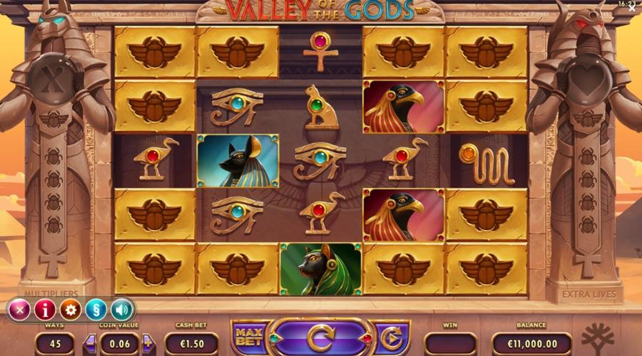 Valley of the Gods slot game