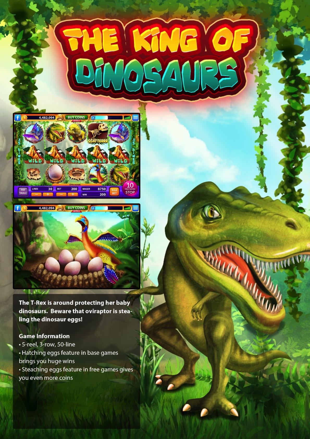 The King of Dinosaurs Slot