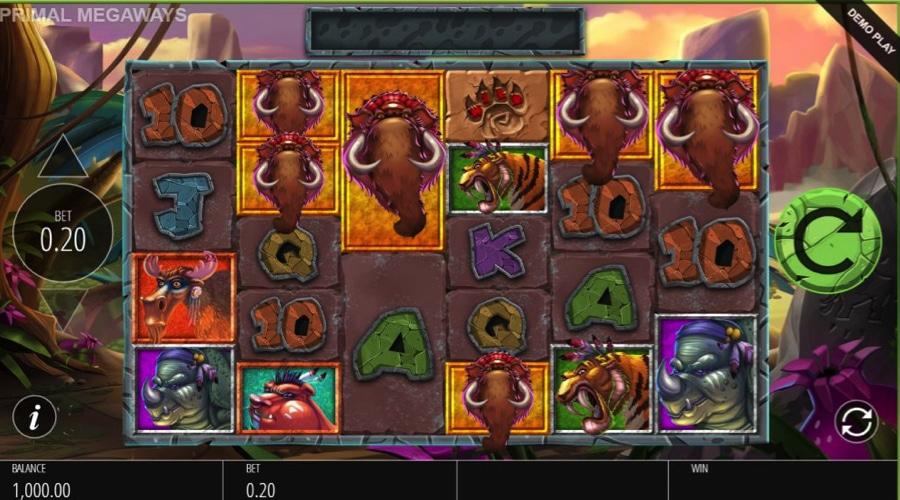 Primal Megaways slot game