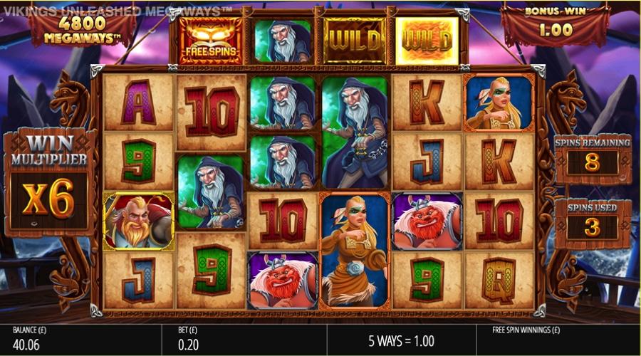 Vikings Unleashed slot game