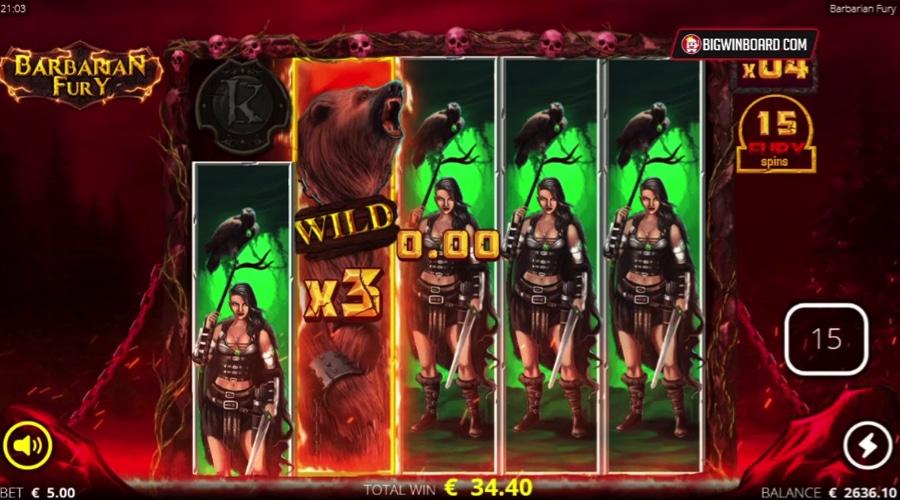 Barbarian Fury slot game