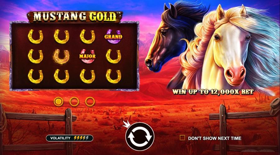 Mustang Gold video slot