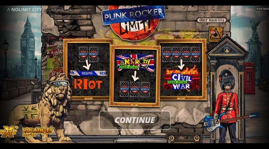 Punk Rocker slot game