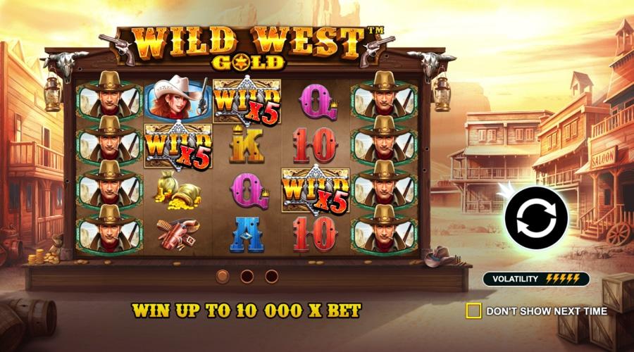 Wild West Gold video slot