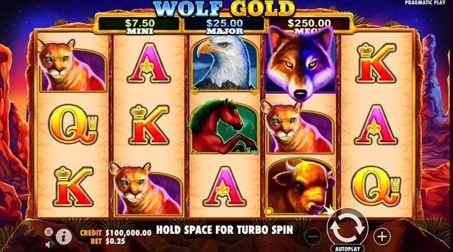 Wolf Gold video slot