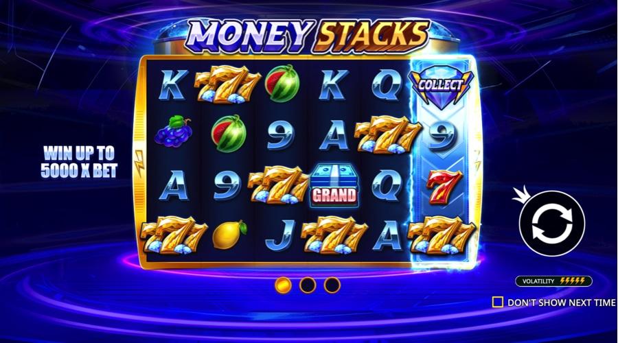 Money Stacks game features