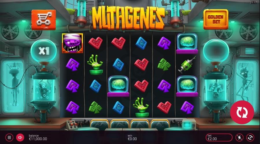 Mutagenes slot machine preview