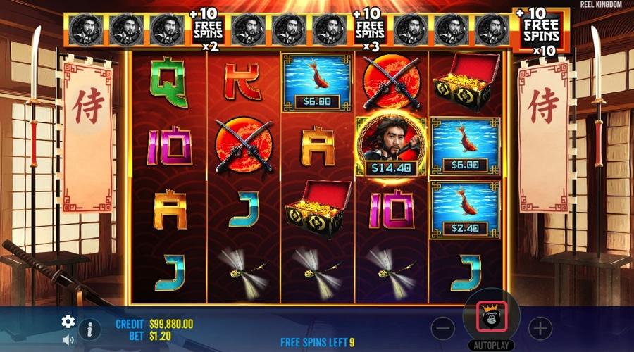 Samurai Code video slot preview