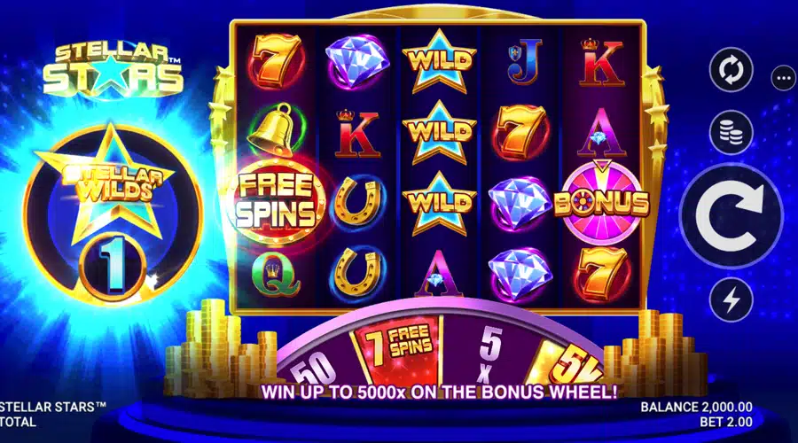 Stellar Spins Slot Game Preview
