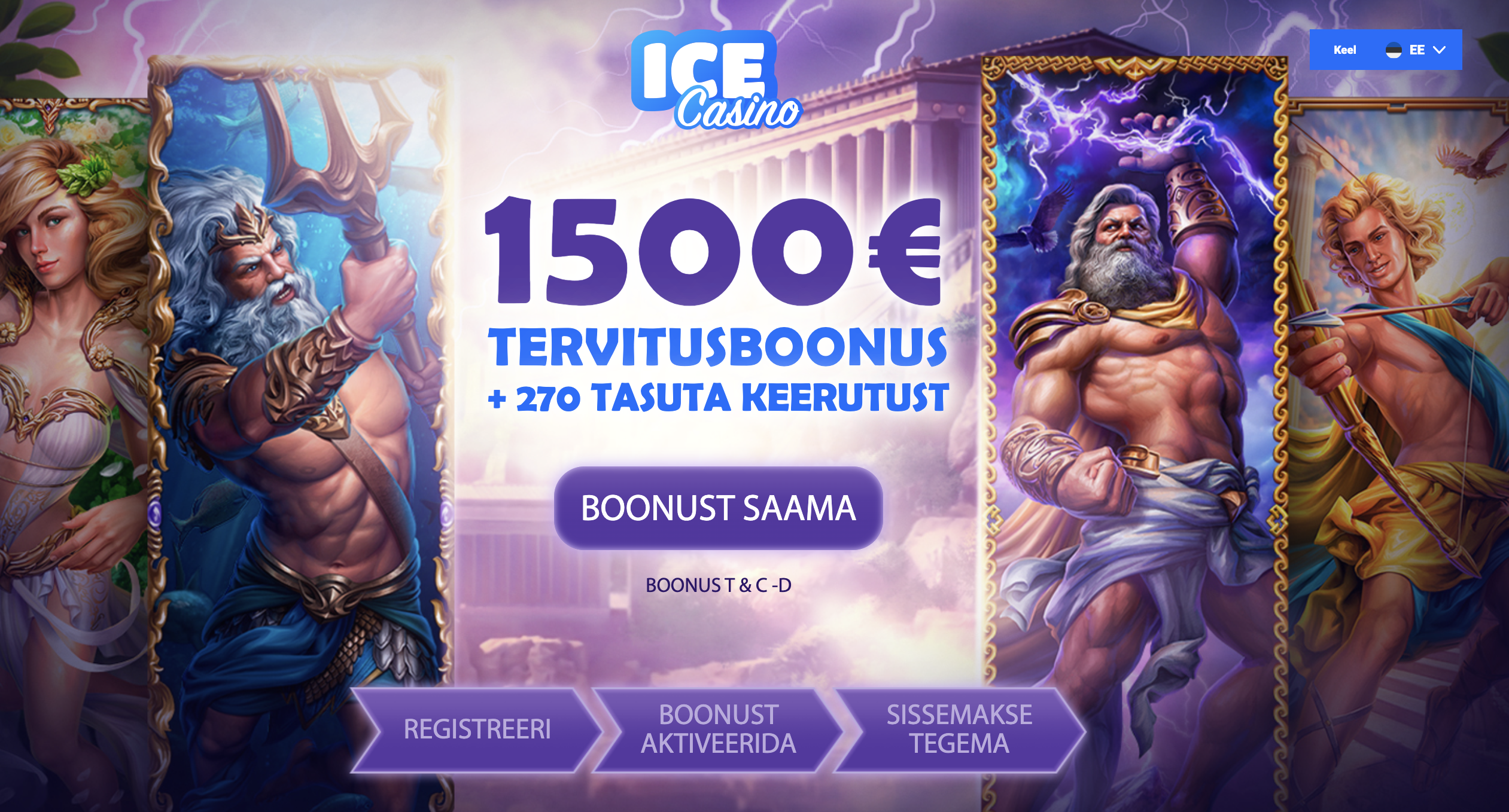 Ice Casino Bonus Estonia