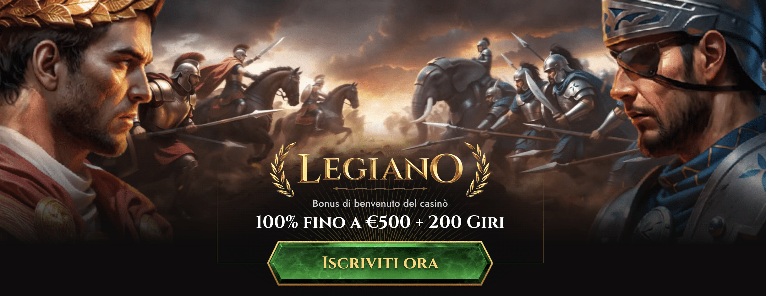 Legiano Casino Bonus Italia