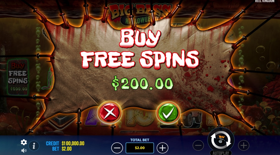 big bass hallween 2 buy bonus