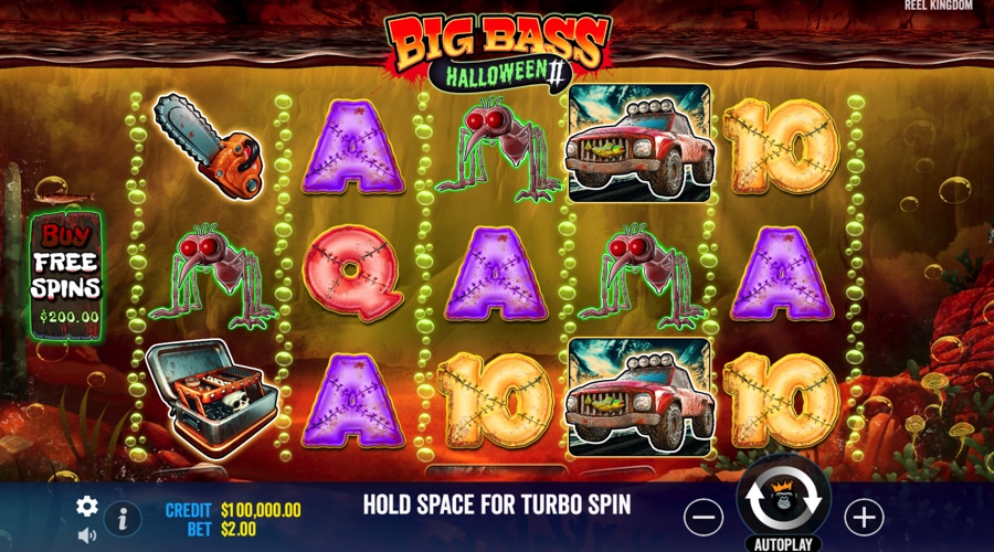 big bass hallween 2 slot game