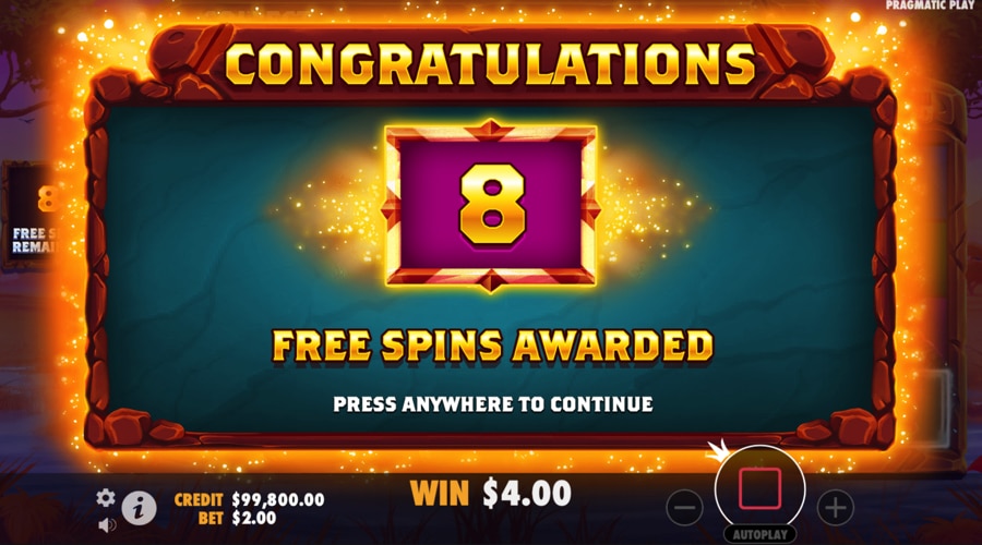 Savannah Legend free spins