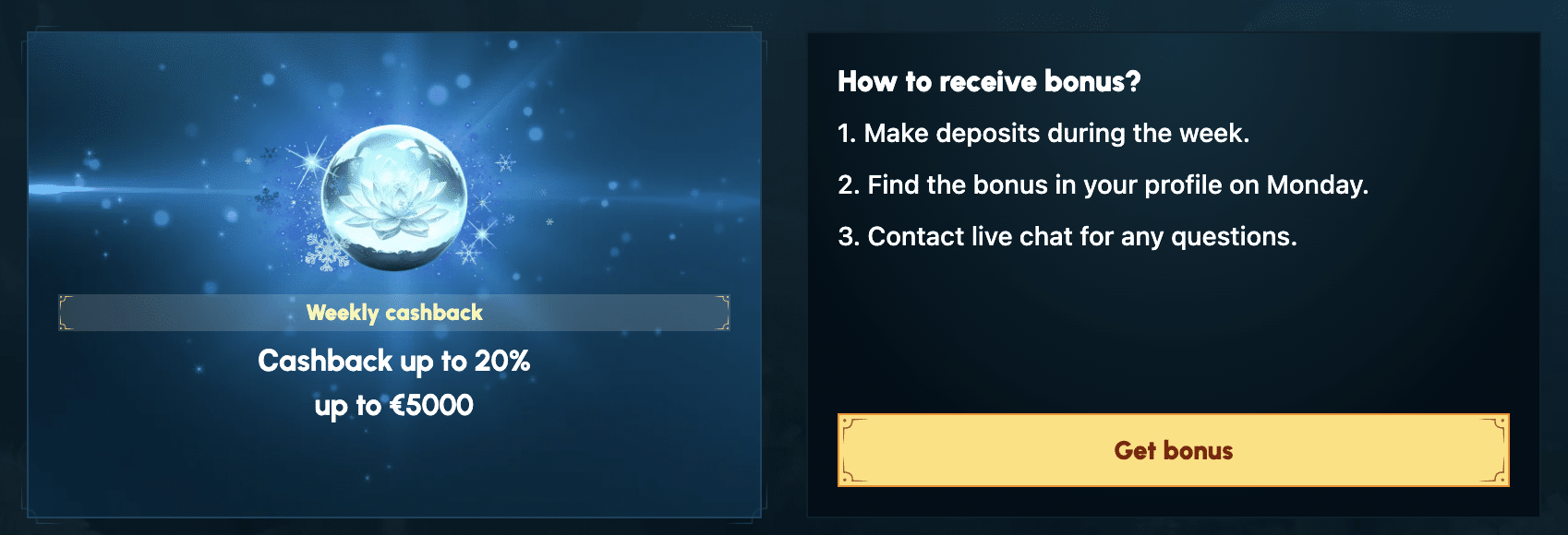 SpellWin cashback bonus