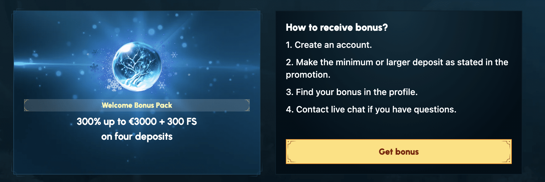 SpellWin welcome bonus