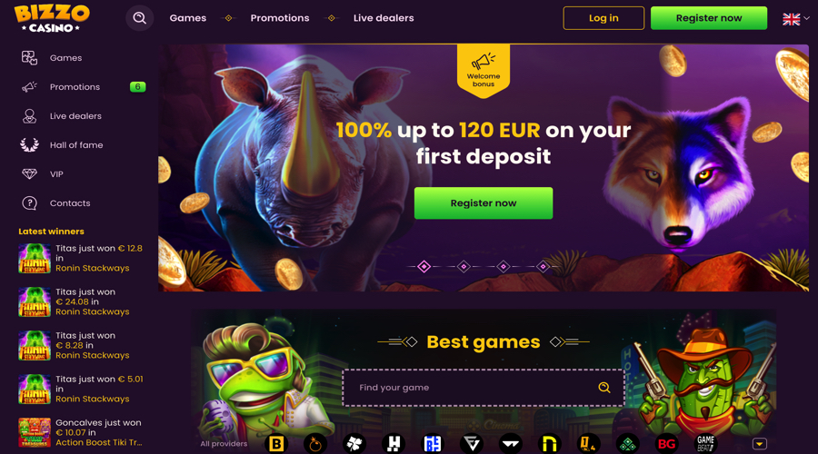 Bizzo Casino EU Bonus
