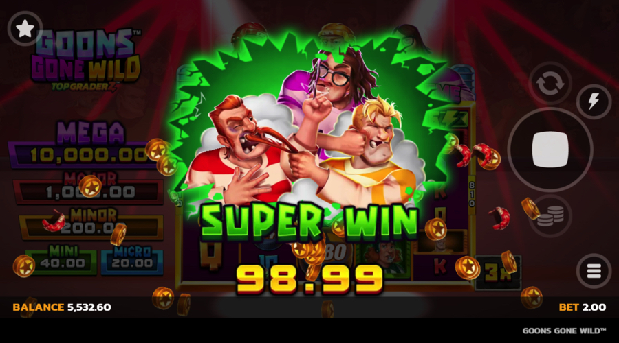 Goons Gone Wild latest game