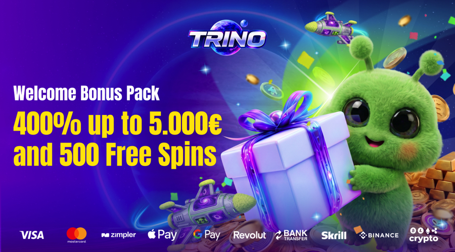 Trino Casino 500 Free Spins