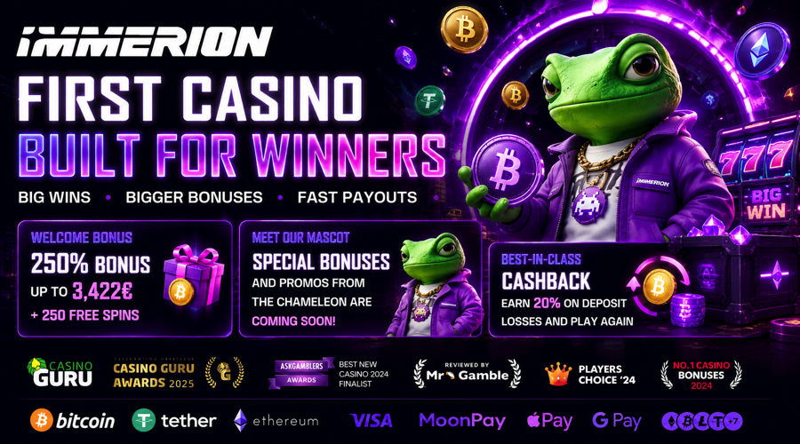 Immerion Crypto Bonus - EU Offer