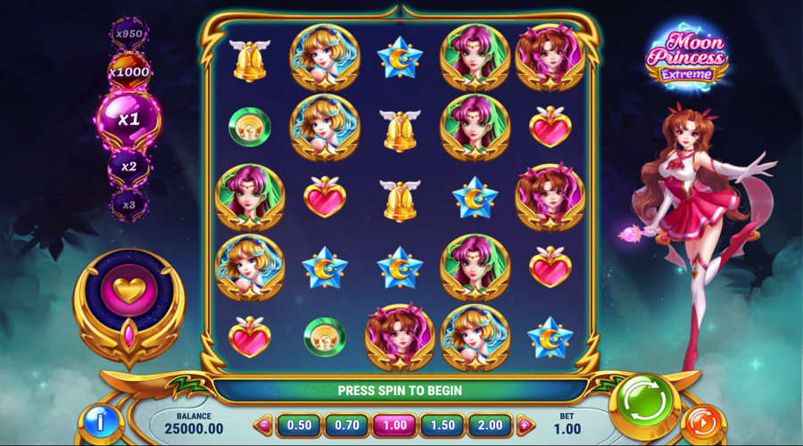 Moon Princess Extreme Slot Game - Play'n Go