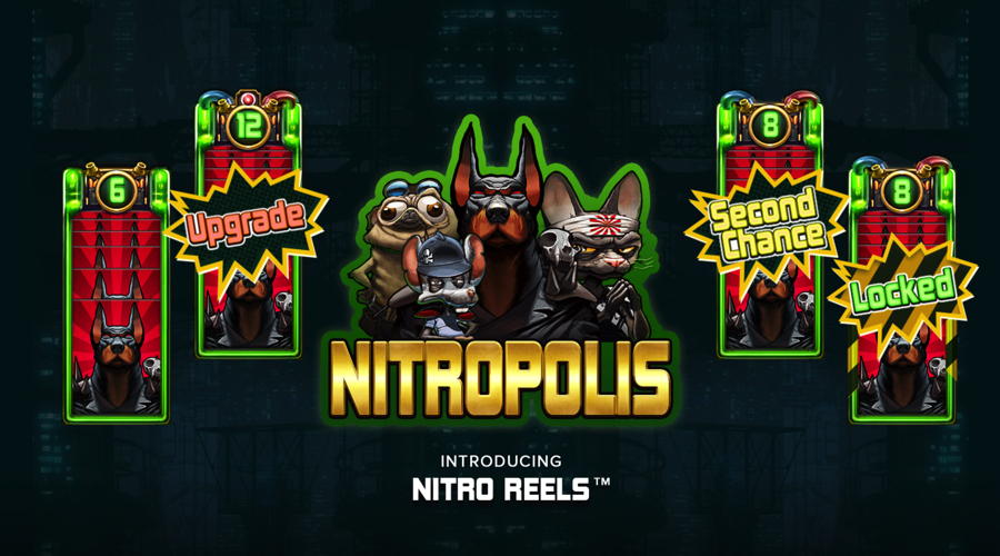 Nitropolis Slot features