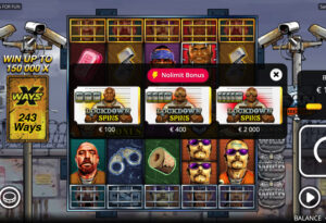 San Quentin xWays slot game - Nolimit City